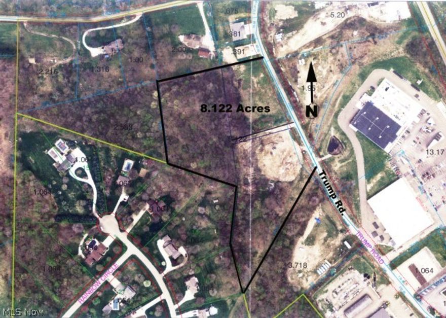 8 acres with all utilities. Zoned B-1.  May considering splitting.