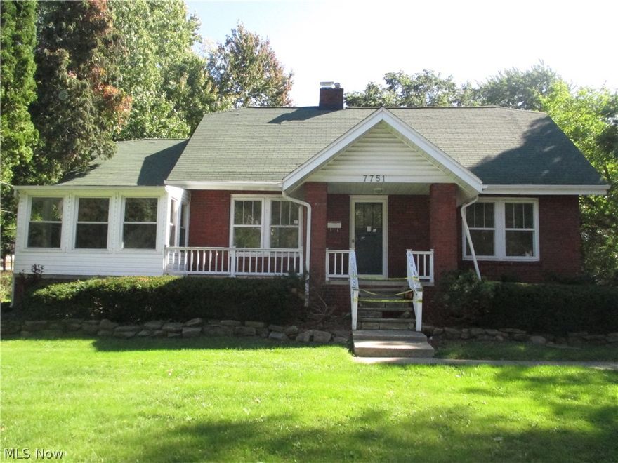 Located in the heart of Mentor on nearly half acre lot, this home has first floor master bedroom and first floor second bedroom with a large third bedroom on the second floor. The dining room features sliding glass doors to the deck. The living room is warmed by a fireplace and the addition can be used as a family room.   A newer 2 car detached garage and full, unfinished basement offer plenty of storage.  Easy access to freeways, shopping and schools. This is a Fannie Mae HomePath Property.