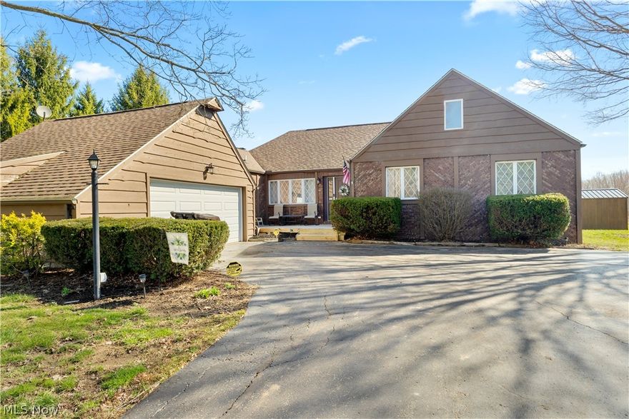 Your very own slice of heaven. This large, fully updated home sits on a private, large lot and offers so much sunny, open space for entertaining. The living room and eat in kitchen are open concept with a gorgeous stone, wood-burning fireplace at the heart. The kitchen is a chefs dream with tons of storage, stainless steel appliances and a gorgeous granite countertop. It flows effortlessly into a large living room with sliding doors that lead to a huge deck and private backyard oasis. Half bath and mud room/storage area off of the rear of kitchen with a seperate side door that leads to a fenced portion of the 1.67 acre yard. Formal dining room features a neutral color palete and large windows that let in a ton of natural light. The entire living area is floored in LVT making clean up a breeze and tying the neutral color scheme together. 3 large bedrooms and 2 FULL, elegantly remodeled bathrooms finish off the first floor living area. The lower level of the home features ANOTHER full bathroom with the same attention to detail as the upstairs. A large rec room, gym and lower level bedroom. flex space that is currently being used as a playroom and 2 addditional rooms for storage and home mechanics. Newer everything! Septic 2022, windows, 2022, appliances and all mechanics 2022. New water softener system 2023. If you are looking for privacy, luxury and space, this is the one! FEEL WHAT ITS LIKE TO ACTUALLY WALK THROUGH THIS HOME FROM YOUR PHONE OR COMPUTER. CLICK THE 3D TOUR TO EXPERIENCE!!