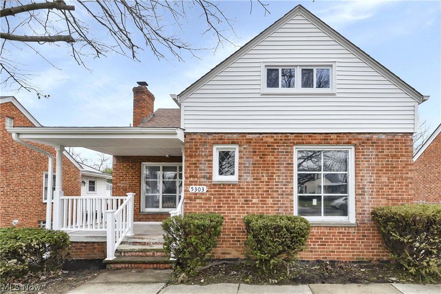 Welcome Home To This Fully Remodeled Brick Cape Cod In The Heart Of Garfield Heights! The Eat In Kitchen Offers New Vinyl Flooring, Brand New Stainless Steel Appliances, Beautiful New Cabinets, Tile Backsplash And Plenty Of Counter Space, With Still Enough Room To Comfortably Fit A Table. The Living Room Also Has New Vinyl Flooring, Fireplace With New Mantle And A Large Picture Window That Fills The Room With Natural Light. The Full Bathroom On The Main Floor Has All New Vanity, Tub/Shower With Subway Tile, Fixtures And Plumbing. Also On The Main Floor Are Two Generous Sized Bedrooms, Both With New Vinyl Flooring, New Trim And Fresh Neutral Paint. Upstairs You Will Find A Large Bedroom That Includes New Vinyl Floors, As Well As A Smaller Bonus Room That Could Make A Great Office, Game Room, Nursery, Generous Walk-In Closet, Etc! The Full Basement Is Open And Offers A Brand New Additional Half Bathroom, With New Vanity, Fixtures And Plumbing. The Exterior Of The Home Has A Large Covered