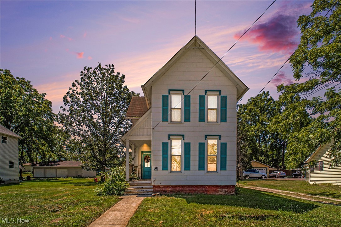 Step into this spacious 4-bedroom home that blends original charm with thoughtful updates. Featuring beautiful wood floors and high ceilings, this property boasts timeless character and an inviting sense of openness throughout. The main floor offers a convenient layout with a bedroom and full bathroom—perfect for guests, multigenerational living, or a flexible home office. Newer windows let in abundant natural light, while a 2016 furnace and 2023 air conditioning ensure year-round comfort. Set on a generously sized lot, the large yard provides endless possibilities for gardening, play, or entertaining. A 1-car garage, plus ample storage space throughout the home, adds to the practicality. While the home could use a little love and updating, it’s full of potential and ready for your personal touch. Whether you're a first-time buyer or an investor, this property is a must-see! Sellers are offering a 1 year home warranty through America Preferred for peace of mind.