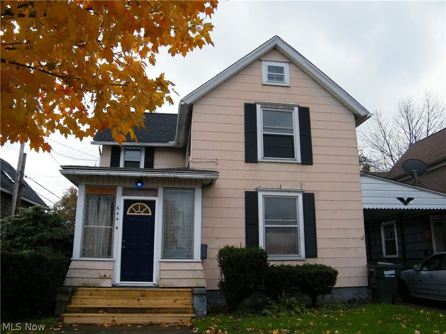 3 possible 4 bedroom, 2 baths, 2-story Colonial, once was a 2 unit can easilly be converted back. Enter into the heated enclosed porch. Living and dining rooms, kitchen, office/4th bedroom and full bath complete the 1st floor. 2nd floor has 3 bedrooms, 1 bath, one bedroom, once was a kitchen. Updates H20 2015. Full basement has bathroom facilities. Carport and concrete drive. Low lawn upkeep as yard is small.