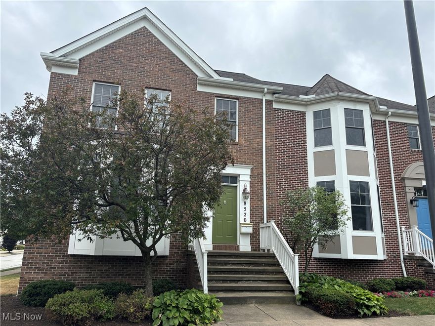 Welcome to 8520 Chester Parkway.  Make yourself at home in this townhome of over 1900 Square feet of living space.  Enjoy an eat-in kitchen as well as a spacious dining room. Alternatively, dine on the sun porch accessed from the kitchen.  There is a half bath and laundry conveniently located on the main floor.  Also, on the main floor is a living room adorned with a gas fireplace.  On the upper level, there are 3 bedrooms and two full bathrooms. The main bedroom is large, has a walk-in closet and a full, private bathroom.  This home is equipped with an attached, private, 2-car garage large enough for most SUV's.  This townhome is located in a planned unit development next door to the main campus of the Cleveland Clinic Foundation and minutes from Case Western Reserve University as well as downtown Cleveland.

“Fair housing accommodations and modifications for persons with disabilities will be considered on a case by case basis in accordance with the fair housing laws.
