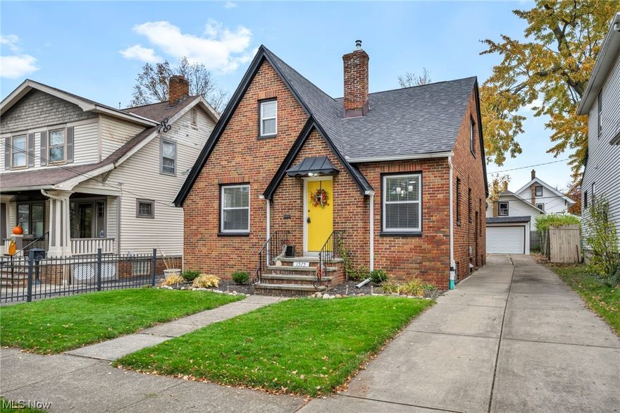 Stunning and completely renovated in 2021, this charming brick Cape Cod is a gem. Located within walking distance of schools, parks, the library, and all the shopping and entertainment Lakewood offers, this home has it all. As you step inside, the open floor plan is welcoming and spacious. The large living room seamlessly flows into the dining room and kitchen, making it perfect for entertaining family and friends. The kitchen is spacious, warm, and inviting, featuring expansive quartz countertops, stainless steel appliances, and beautiful shaker cabinets. The main level of the home has two bedrooms and a full bath, providing ample room for a growing family, accommodating guests, or working remotely from home. A sunroom off the back of the house has a new roof and is a cozy spot at sunrise for a morning coffee or to unwind at the end of the day. Upstairs is a large and very private primary bedroom suite with a sitting area, full bath, and a walk-in closet. The finished lower level was recently waterproofed, adding over 500 square feet of additional living space with a convenient half bath. It's the perfect spot for a home office, playroom, or home theater. The backyard is fenced-in and private, an ideal setting for outdoor gatherings and summer barbecues. And with the two-car garage recently improved, you'll have plenty of space to store your vehicles and more. Plus, a home warranty is included with the sale of the home. Call today to schedule a private tour!