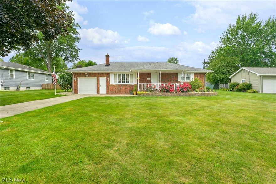 Absolutely beautiful ranch that is MOVE IN ready! Owner completely remodeled the first floor over the past two years. Everything from new kitchen, new flooring throughout the entire first floor, new bathroom and new doors.  If that is not enough he also built an addition (sun room/ 4 seasons) off the kitchen.  Basement has been waterproofed prior to current owner purchasing the home. Basement is large and ready to be finished to your liking.  Call today for your private showing!