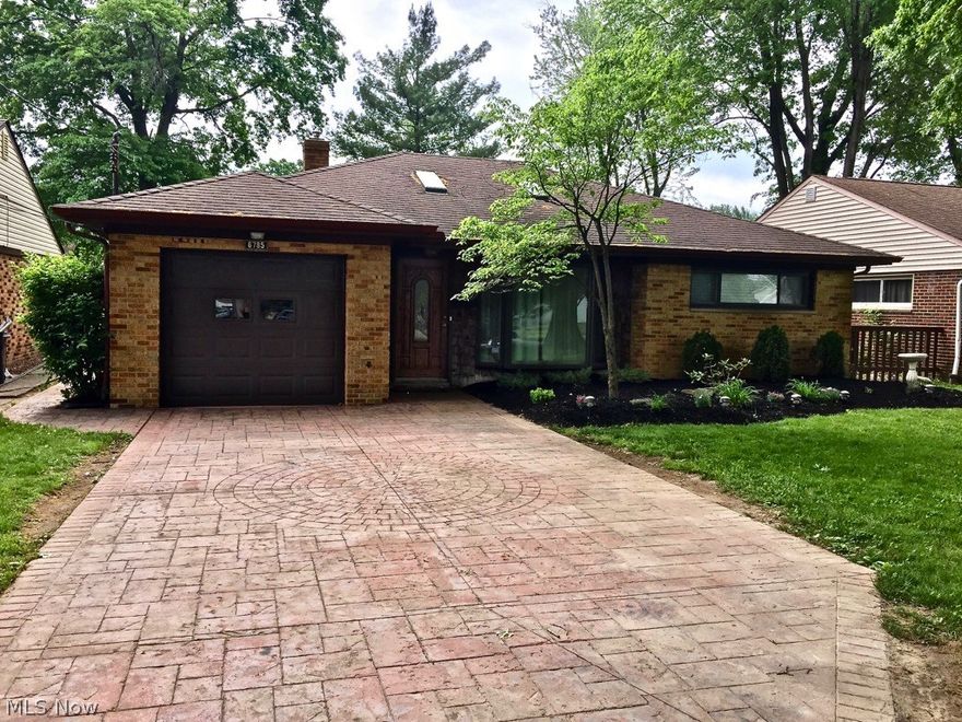 Welcome to 6785 Middlebrook Blvd.! Looking for one level of functional living?  Look no further, this solid brick ranch has been updated inside and out. Notice the beautiful stamped concrete driveway and walkway as you approach the structure.  Fully fenced in, the back yard provides a large shed that has lighting from the electrical underground ran from the patio (15').  Making your way inside, you are greeted by the spacious living room, which is filled with natural light from the bay window and sky lights which are carved out of the vaulted ceiling above.   The kitchen has been completely updated, including, ceramic floor, glass back splash, custom cabinets with soft close drawers, and all new stainless steel appliances.  The updated bath offers a new ceramic floor, extra deep tub with enclosure and glass tub accent.  Several other important features were updated within the past five years including;  full insulation, new dry wall throughout, carpet, light fixtures, interior doors, n