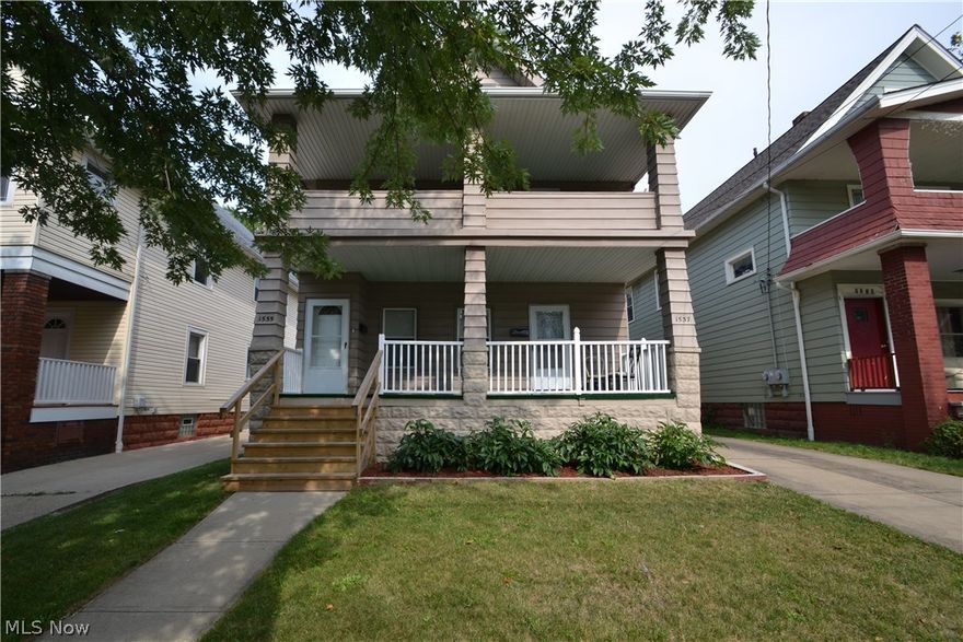 Welcome to Lakewood, Ohio a lakefront community! 6 mins from down town Cleveland and Rocky River, Ohio! New windows Newly remodeled baths, updated kitchens w/ appliances, both units newly and professionally painted w/ central air, fenced in yard, landscaped, gated driveway with parking for tenants, large, open, fenced back yard. Also, 5 mins from the newly refurbished lakefront Edgewater beach!!! Enjoy an afternoon jog at the newly renovated Edgewater park jogging, exercise trail and beach or bring yourself or friends to the lakefront Metropark for swimming and some good old fashion grilling and chilling! Cleveland Metro Parks have turned this beachfront amenity into a great attraction for the up and coming neighborhood and community and its a walk or bike ride away!Watch the sun set on the solstice steps at the newly renovated Lakewood park! Bring your pet to Lakewood dog park located at the western end of Lakewood in the Rocky River Metropark reservation. Lakewood offers 7 scenic poc