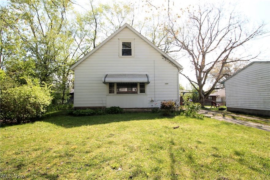 Welcome to this first floor bedroom with walk in shower. This three bedroom, two full bath home is where your precious memories begin! The first floor offers so much such as new vinyl flooring (2019), a large living room, dining room, large kitchen, laundry room and bedroom with full walk in shower. The bright kitchen has new counters, plenty of cabinets , room for a small table and chairs. There are two bedrooms and full bath upstairs. Unfinished basement. Low maintenance yard. Some updates are new rear door (2019), newer vinyl windows. No pets. Rented for $925.00/Monthly.