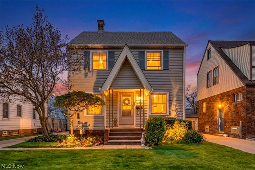 Welcome to 2902 Marmore Avenue in Parma, a truly special home that blends timeless character with thoughtful updates. Owned by the same family for over 60 years, this well-loved residence has been meticulously cared for and offers a rare opportunity to own a piece of history that is still move-in ready. Major updates provide peace of mind, including a newer roof (2017), windows (2021), central air and furnace (2018), and hot water tank (2015). Exterior doors were just replaced in 2024, and the home also features newer appliances for added convenience. The first-floor addition expands the living space and includes a full bathroom along with a versatile attached room, perfect for a home office, playroom, or even a small first-floor bedroom. Downstairs, the basement is already equipped with a shower, toilet, and sink, just add walls to easily create a third full bath. Upstairs, the third-floor walk-up attic presents a fantastic opportunity to add even more livable space, whether you envision a bedroom, studio, or bonus retreat.
Outside, enjoy a fully fenced back yard ideal for relaxing or entertaining. Inside, classic details like the charming brick backsplash and dining room built-ins highlight the home’s enduring appeal. This is truly a one-of-a-kind property, a time capsule filled with character, seamlessly paired with modern updates.