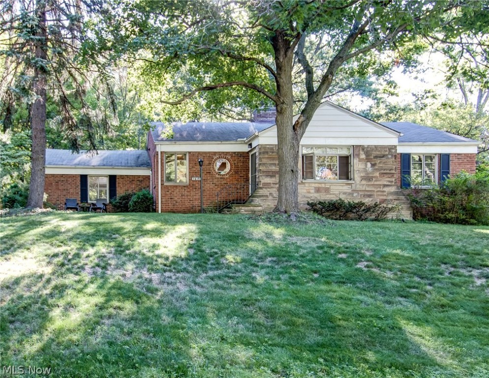 A beautiful setting just minutes away for everything! Ranch home with hardwood floors throughout. Eat in Kitchen has lot of windows, Living Room has fireplace and beautiful bookshelves. Dining Room overlooks the peaceful backyard and leads to a patio with pergola perfect for relaxing! Full, finished basement has an additional fireplace, living room and bathroom along with room for laundry and storage. Freshly painted throughout. A true gem!