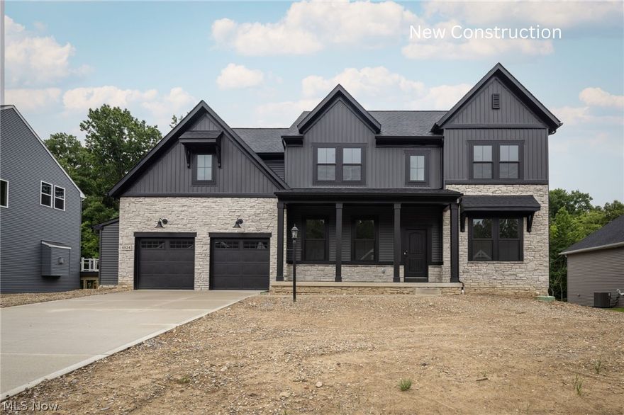 Located in the highly desirable area of Brunswick. Close to shopping and restaurants and just minutes away from I-71. Beautiful wooded lot. 4 Bedroom Ranch with 2.5 baths. This home has a beautiful outdoor living with a fireplace. Market Home is 100% complete and ready for occupancy.