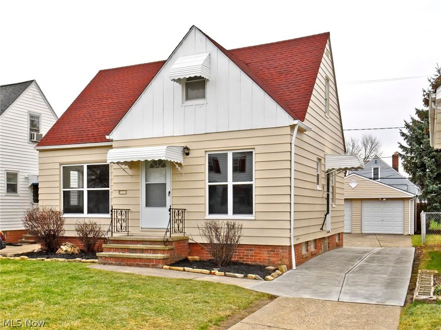 The home is now owner-occupied. Please respect the home and abide by the COVID 19 health requirements for all showings. Recently updated house in move-in condition! Come see this beauty today! New in the last five years, roof (complete tear-off), furnace, water heater, exterior doors, and storm doors, total kitchen make-over, (cabinets, fixtures, vinyl tile floor, backsplash, countertops, stainless steel appliances, ceiling fan, paint) complete bathroom remodel (tub, surround, vanity, sink, paint, fixtures & floor). The paint and carpet were also new five years ago. To complete your living enjoyment the basement is finished and recently refreshed! Outside there are two newer garage doors on the 480 sq ft detached garage and there is newer concrete in the driveway. Many of the windows are newer and the C/A unit is rumored to be from 2013. This is the house you have been waiting to own!!! Call today for your private appointment!