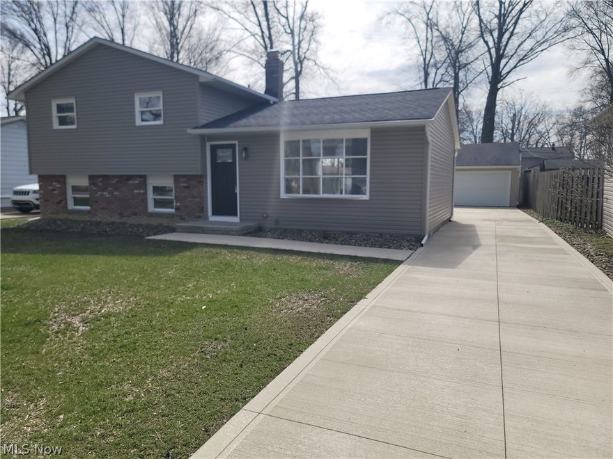 Completely remodeled from top to bottom, this home offers the look and feel of new construction without the new-build price. Recent updates include a new roof, windows, gutters, downspouts, vinyl siding, driveway, and a waterproofed lower level.

The interior has been fully renovated with a thoughtfully designed U-shaped kitchen featuring granite countertops, updated bathrooms, new flooring throughout, modern outlets and switches, new doors, baseboards, and trim. Approximately 50 recessed LED lights provide bright, consistent lighting across the home.

Additional improvements include new insulation in both the attic and walls for enhanced efficiency. Hardwood floors in the living room, stairways, and bedrooms have been beautifully refinished in a natural wood tone. The main bathroom features new ceramic tile, a new tub, vanity with a solid surface top, updated drywall, vents, and fixtures.

This is a truly move-in-ready home—an exceptional opportunity you won’t want to miss.