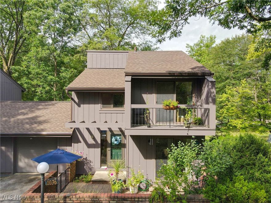 The perfect blend of size and amenities*2BR - 1-1/2BA Townhouse Condo*Attached 1-car garage*Private front yard courtyard*
Updated, eat-in kitchen w/slider to access courtyard & pocket door entry from front hallway - includes all appliances*Entryway/Foyer w/coat closet*Formal Dining Room flows into large living room*Living room has a WBFP w/glass doors, slider to side deck and access to side yard - it includes mounted TV*There is a 1/2 BA w/pocket door*The bedrooms are on the 2nd level*Master w/wall of closets*BR 2 has a walk-in closet w/pull-down access to attic/storage & slider to balcony*The full bath features a shower of tub*Full basement under unit w/Rec. Rm and separate Laundry/workshop/storage area*The Washer, Dryer & Freezer are included*There is also storage under the stairway to the LL/Basement*Greenwood offers many amenities and it's location gives it access and easy proximity to Akron/Cleveland airports, downtown areas and the suburbs*The parklike setting and walking and biking trails are enjoyed as close to CVNP*The Recreation amenities include both indoor/outdoor swimming pools, gym, tennis/pickleball courts, a fishing pond and an inviting setting overall*Condo 1 has just replaced all the roofs and there is an assessment for same that is being paid in full by the sellers*A one year/12 months Home Warranty is included*Possession at transfer*