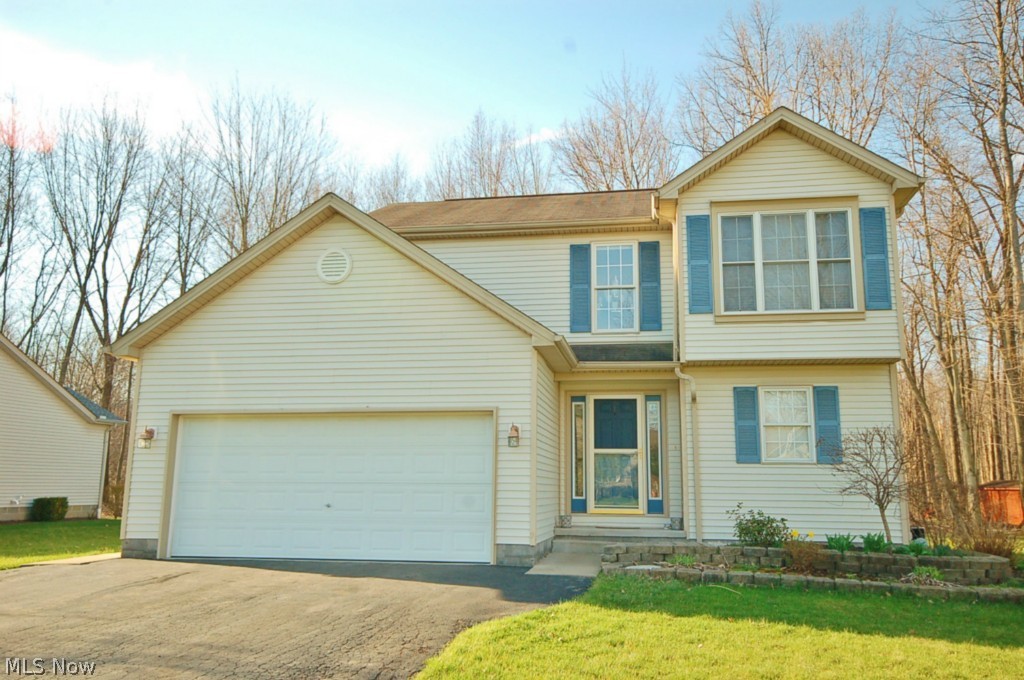 Check out this great 2 story home situated on over a half acre with a nice deep wooded backyard! This 3 bedroom, 2.5 bath home has plenty of desirable features including: A dead end street location, open floor plan, 2 story foyer, 2nd floor laundry, great room with fireplace, master suite with large master bath, finished family room in the basement, nice deck and more!