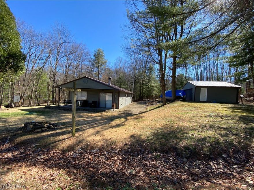 In the woods......behind the trees.....at the end of the Road.......There it is,  Your HAPPY PLACE!  Welcome to Rockwood Park- Leesville Lake where you will find some of the best Fishing Around.  We have Two Bedrooms, One Bathroom, Two Boats (2018 Bennington Pontoon and a Bass Boat with trailer) and One Honda Side by Side to get you down to the Beach..........OOPS, did I forget the Dock Slip...You get that too!  There is a two car detached garage to park all the toys.  Everything is AS IS with This turnkey ready to move into property, just pack your bags and head to the Lake to start enjoying the Summer season or all Seasons, this could be a vacation getaway or a year round home.  Call soon to see this one before it gets away!