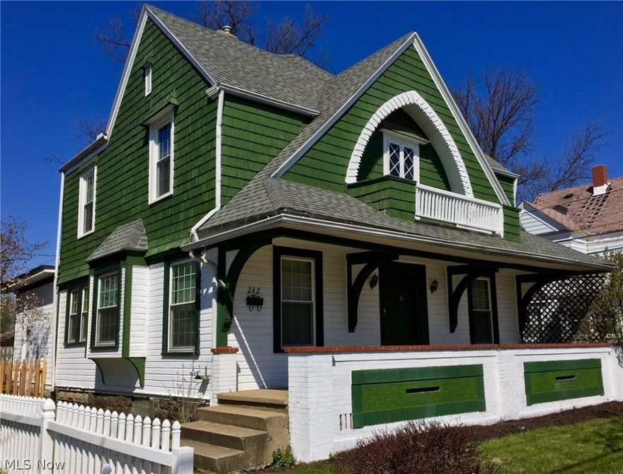 Welcome to this historical beauty located just seconds from Lake Anna in the Barberton CSD. This 3 bedroom, 2 full bath house has a ton to offer from the fully fenced in yard, high 10 foot ceilings, refinished hardwood floors and newly updated kitchens and baths. This house is the epitome of move-in ready including newer high efficiency windows, carpet, water heater, updated electrical and plumbing as well as a newer roof. Do not miss out on your chance to own this piece of history. This won't last long! Call for your showing today!