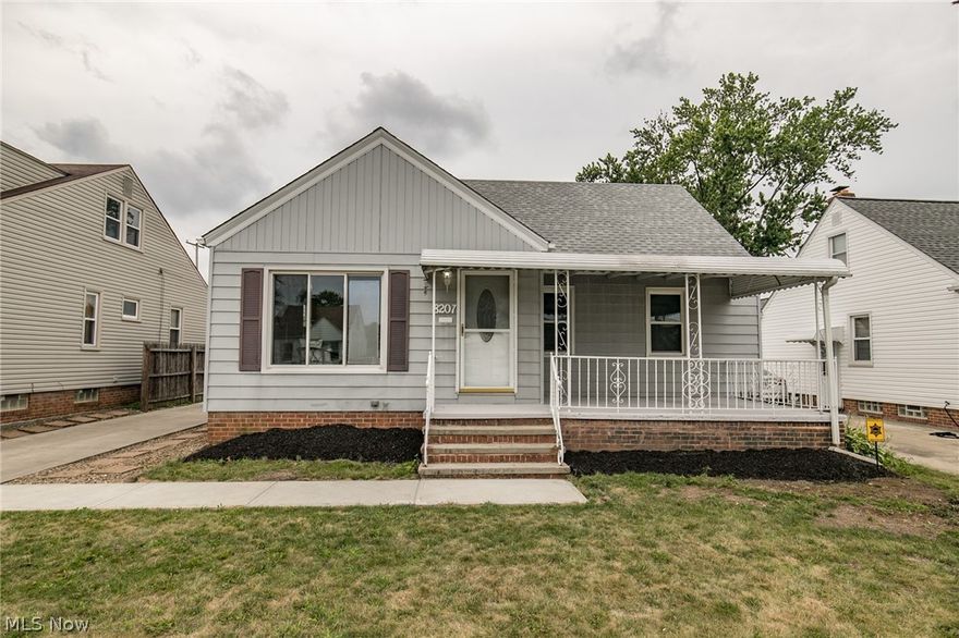 Appliances are coming!!!! (just on back order, will be installed as soon as they arrive.) Where do we start on this doll of a house? Well, let's start when you pull in! It's smooth sailing on the newly poured driveway. Sit on the covered front porch and sip your beverage of choice. Enter the front door and you are greeted with new luxury vinyl floors in the family room. The renovated, eat-in kitchen will be fully appointed with stainless steel appliances, granite countertop, and slider to the deck. The three first floor bedrooms, one of which can be used as the first floor master, boast new carpet and ceiling fans with remotes. The first floor full bath has luxury vinyl floors and a custom tile tub and shower surround. Upstairs is a large bedroom with walk in closet and new carpet. The finished basement has a rec room with new carpet, and great tile area perfect for a craft space and easy cleanup! A half bath and laundry area complete the lower level. Outside is new deck overlooking yo