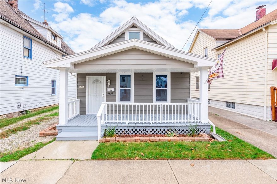 Looking for single floor living near the upcoming Detroit Shoreway area? Look no further! This cozy NEWLY renovated 2 Bedroom 1 bath is perfect for you! Newer laminate flooring/ carpet all through out. Towards back end of the home you can find your kitchen and separate washer and dryer room. This home includes tons of storage area in basement/ attic. Outdoor area is closed off with a privacy fence all around. Garage area is perfect for a recreational center/gym/ whatever you want it also prepped with electrical connection and sooo much more! Stop by & schedule your showing today!