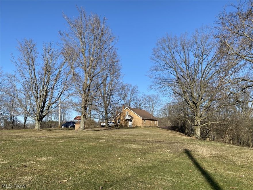 4.17 acres come with this one!  Cape cod with first floor master bedroom, two additional bedrooms upstairs plus a storage area.  Living room, family room with electric baseboard heat and a fireplace, eat in kitchen.  First floor laundry.  Home is heated with oil forced air, but there is also a coal/wood burner. There is a two car attached garage with a wood burner, plus a 36X30 shed.  200 amp service.  Needs some TLC, but you can let your imagination run wild here!  Agents read broker remarks.