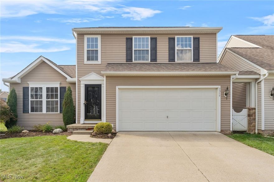 Welcome to 3314 Fenmore Ln – A Beautiful Colonial in Aurora’s Willowbrook Community! This 3-bedroom, 2.5-bathroom home is move-in ready and designed for everyday comfort, gatherings, and modern living. Step inside to a welcoming living room with vaulted ceilings, a cozy fireplace, and plush carpeting—the perfect spot for family movie nights or hosting friends. The open floor plan flows into a spacious eat-in kitchen, featuring stainless steel appliances, plenty of countertop space, modern lighting, and a sunny dining area with sliding door access to the back deck, making indoor-outdoor meals and summer barbecues a breeze. A convenient half bath and laundry room complete the main floor. Upstairs, you’ll find two comfortable bedrooms plus a spacious primary suite with a walk-in closet and private bath—a peaceful retreat at the end of the day. An additional full bathroom makes mornings easy for the whole family. The professionally finished lower level adds even more living space with a large recreation/media room, a dry bar for entertaining, and extra storage—ideal for game nights, kids’ playtime, or weekend gatherings. Outdoors, the fenced-in backyard is perfect for both relaxation and play, complete with an expansive deck, patio, and firepit. 
The Willowbrook community offers so much to enjoy—peaceful walking paths, playgrounds, and scenic ponds with fountains, all just steps from your front door. With shopping, dining, and major roads nearby, you’ll love the perfect balance of neighborhood charm and everyday convenience. This home truly brings together comfort, style, and location—ready for you to make it your own!