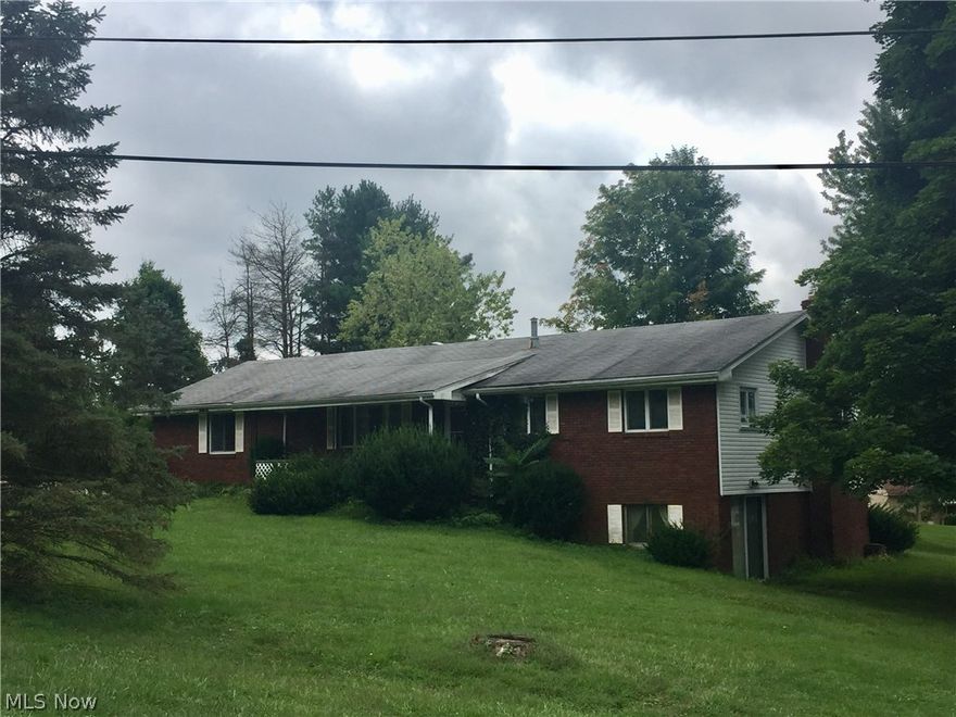 This one story home sits on great .42 acre corner lot. This home need some updated flooring and a little paint and would make a wonderful family home. Three bdrms, 1.5 baths. First floor laundry, finished bsmt with large family rm open to small kitchen area.  Fireplace in family rm will need inspected before use. it has not been used in long time. ( unknown condition) Bedrooms appear to have hardwood flooring under carpets. Some newer vinyl thermopame replacement   Windows throughout.  Pre approval must be submitted with any offer. This property is an estate and being sold “AS IS”.