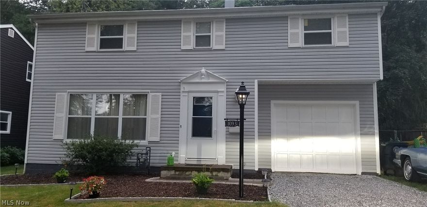 Welcome to this very well maintain 4BR, 2BA colonial home. This home features a kitchen with newer cabinets, counters and brand new flooring. The kitchen opens into the dining room that has patio sliders which leads to a spacious 2nd story deck. Enjoy the finished lower level Rec room/Den which has plenty of storage space. The 2nd floor has 3 spacious bedrooms and 1 additional room that would be great for an office. Located near Sand Run Metro Park, and a great community of shops, restaurants and entertainment venues. This home comes with a Home Warranty!