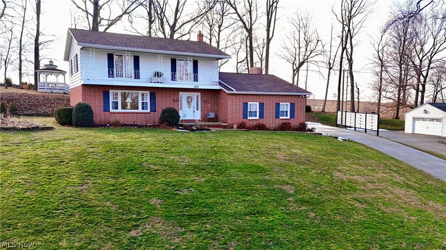 Have you been looking for the perfect home for your family that checks off all the boxes?  If so, this is it!  This beautifully updated 4-bedroom, 2.5-bath colonial is truly move-in ready, with more updates than can be listed. Recent improvements include: brand new roof installed just 2 months ago, 2 newly renovated showers, fresh paint and new flooring throughout, creating a clean and modern feel in every room.  New front door and storm door.  
Enjoy seamless indoor-outdoor living through the new KingsRoyal sliding patio door. 
All of the major appliances have either been replaced or tuned up, some of the windows have been replaced, new gas stove in the kitchen, and the list goes on!  

Inside you will find two living rooms, ideal for hosting, with one of them featuring a gas fireplace, which is perfect for those chilly Ohio days.  Off of the kitchen, you will find a formal dining room with built-in China cabinets.  As you walk through the home take note of the gorgeous crown molding and trim. 
The finished basement with plenty of storage and built-ins provides lots of extra room and endless possibilities. The basement is waterproofed with a lifetime transferable warranty for your peace of mind.  

Step outside to a park-like backyard setting that feels like a private retreat, offering endless views of wildlife, a tranquil Koi pond, and a charming gazebo—perfect for relaxing or entertaining. There is also a storage shed. 
After a long day of work, you can relax on the pack covered patio and enjoy beautiful views of the sunset. 

With generous living space inside and an exceptional outdoor oasis, this home is ideal for hosting family gatherings, celebrations, and making memories for years to come. A rare opportunity to own a thoughtfully updated home in a truly special setting. 
Schedule your showing today before this one is gone!