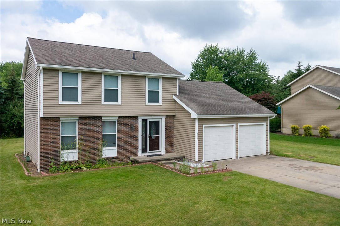 Wonderful home in Partridge Highlands, huge freshly painted deck & large yard, great for gardening, yard shed is included too! Freshly Painted interior of home w/ 3 bedrooms on 2nd floor, master bedroom has sink & dressing area en suite w/ bathroom door for the main bath, additional sink as well as the tub / shower & linen! Enter the foyer through the front door to the main stairway with half bath powder room on the hallway towards the kitchen & flanked by the large living room in the front of the home that opens to a separate dining room. The eat-in kitchen includes all appliances, great design & area for the kitchen table & built in desk! Huge Family Room separated by a half wall for awesome furniture layout includes the double glass doors to the over-sized custom deck that greets you for entertainment or relaxing! Grill out and plenty of room for patio furniture AND Dining Table! The Basement has a large Media Room that previous owner used as a movie room & this owner was using as