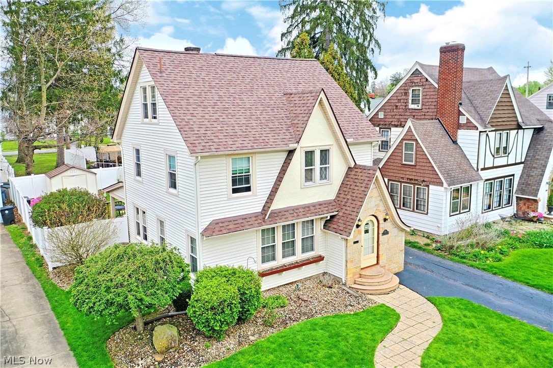 Move right in to this updated and well maintained Tudor with large rooms and tons of character. Enjoy the remodeled kitchen which has plenty of space to cook with new (2018-2020) appliances. Hardwood floors take you in to the dining room for entertaining space. Newer carpet in the oversized living room gives you plenty of space for watching movies, making forts, or just relaxing. Head upstairs to the second floor where you will find newer carpet in the 3 large bedrooms. The full bathroom has also been remodeled within the past 5 years. Go up to the third level for the fourth bedroom. If you need privacy, here you go. This space is perfect for anyone. Before you go, check out the basement. There is plenty of room for storage, a workout room, and more. Head outside to the back yard which has a new vinyl fence (2019) for privacy and a nice deck for entertaining during the warmer months. Keep your mind at ease knowing a new roof was completed in 2017 and the furnace and AC were