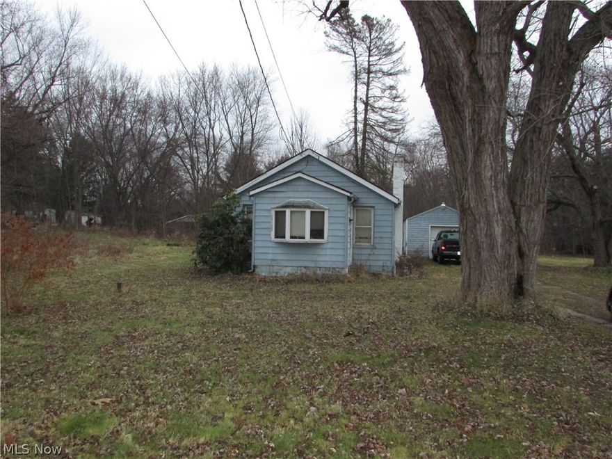 A little TLC will go a long way with this ranch on almost an acre.  Bring your touches and feel the 'country living.'  This ranch has a garage with an attached shed, a full basement, and a great yard.