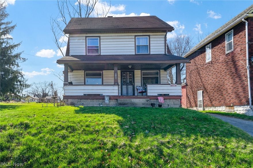 Spacious and affordable 2 story living in Youngstown, Ohio. This home features brand new laminate floors throughout the main living room. New tile floors have been installed in the dining room flowing right into the spacious kitchen with plenty of room for storage. The upstairs offers 3 spacious bedrooms and a full bath. This home also offers a full basement.