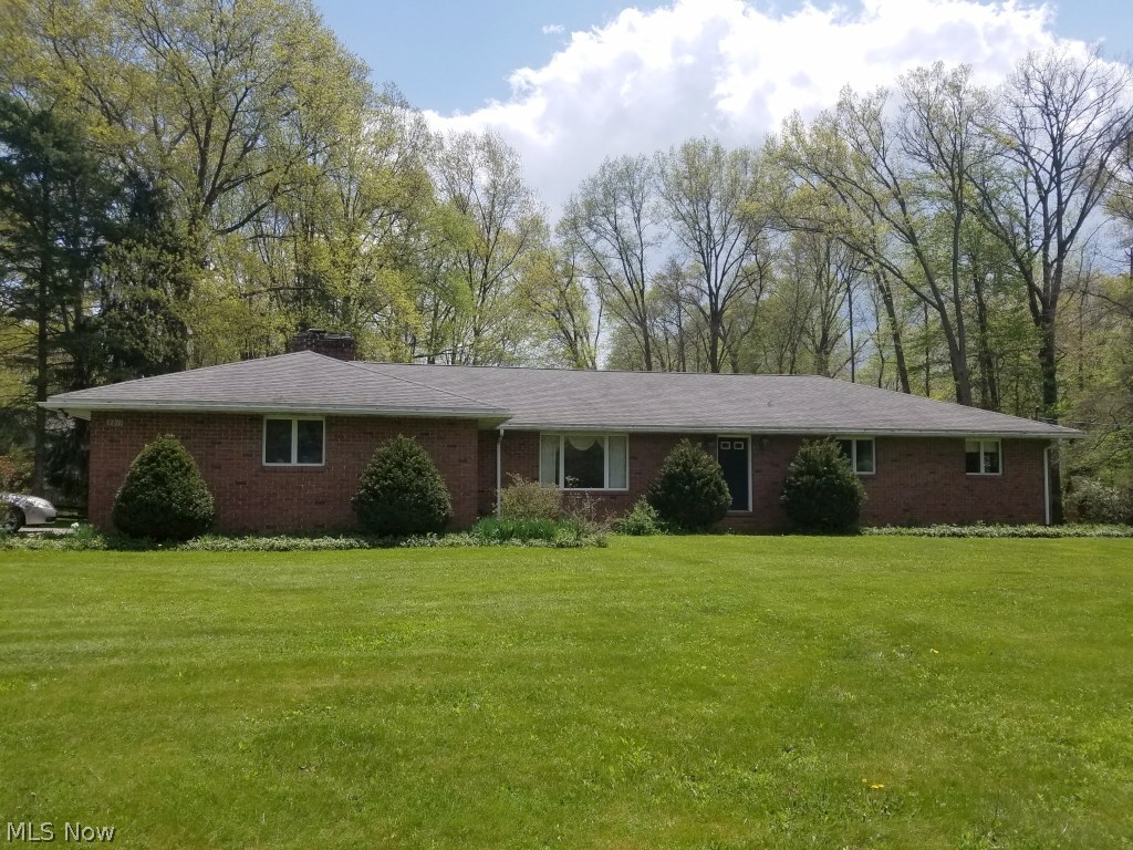 Sprawling all brick 3 bedroom Ranch featuring plaster walls and solid construction. This 2,100 SqFt home sits on a wooded 1.4 acre lot. Newer 3 dimensional roof, furnace, central air, security system, hot water tank, updated electrical service and more. Home needs some cosmetic updating but mechanical systems are all done! Full set of steps to walk-up attic. Much potential here! Well and septic were checked out within the last year and a half and all passed.