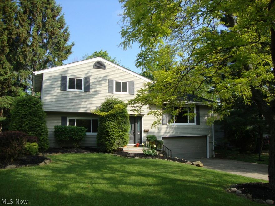 Please come see this home before it's too late!  This is a charming 3 bedroom, 1 1/2 bath split-level that's ready for you to move right in.  The hardwood floors throughout are perfect for any new owner.  The main floor begins with a spacious living/dining area.  It then flows to the kitchen, coming furnished with all appliances and has a eat-in area.  The walk-out lower level offers the potential for a great in home office to go with the cozy family room and half bath.  The 2  car attached  garage gives room for the cars and storage.  A home warranty is included.