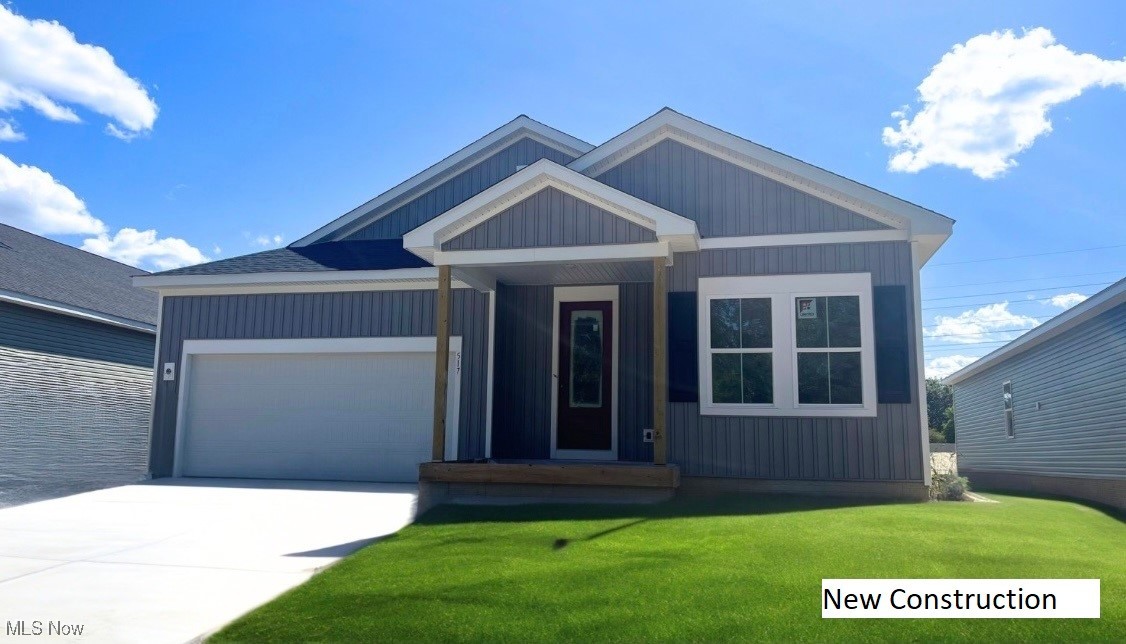 This QUICK MOVE-IN Daffodil II plan is a thoughtfully designed 3-bedroom, 2-bath ranch offering 1,630 sq ft of stylish, low-maintenance living, all on one floor! Nestled on over a half-acre lot in the charming Longbrooke community of Berea, this home is perfect for anyone looking to downsize without compromising comfort, quality, or space.
Enjoy the convenience of no renovations needed, everything is brand new and move-in ready in October. The open-concept layout features quartz countertops, hardwood laminate flooring throughout (no carpet!), and stainless-steel appliances, blending modern design with everyday functionality. The spacious full basement with bath rough-in provides ample storage or future finishing potential.
Peace of mind is included with a 10-year structural defect warranty, giving you confidence in your investment. Whether you're looking for a simpler lifestyle or a fresh start in a quiet, established neighborhood, the Daffodil II offers the perfect balance of comfort, quality, and convenience.