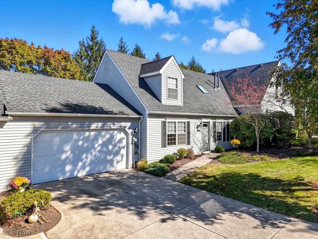 Welcome to Greentree of Streetsboro! This one-owner condo has been lovingly maintained and is ready for its next chapter. The first floor is designed for easy everyday living, with a spacious master suite, vaulted ceilings and skylight in the living room, and a cozy gas fireplace with a stone surround. A separate dining room opens to the 2-year old deck creating a great spot for entertaining or enjoying a quiet morning coffee. The kitchen features newer appliances, and the first-floor laundry comes with a nearly new washer and dryer plus direct access to the two-car garage with extra overhead storage. Head upstairs and you’ll find a generous loft with a bonus bump-out area, perfect for a home office, craft space, or reading nook, along with a second bedroom and full bath for family or guests. This home has seen thoughtful updates, including a new front door and deck in 2023, a roof in 2018, and HVAC, hot water tank, and garage door replaced about ten years ago. With landscaping, snow removal, and exterior maintenance all covered by the condo association, you can enjoy more time doing what you love. The location can’t be beat—just a mile from I-480 and the Ohio Turnpike, with restaurants, shopping, and local favorites nearby. And to make the move even easier, a one-year home warranty is included.