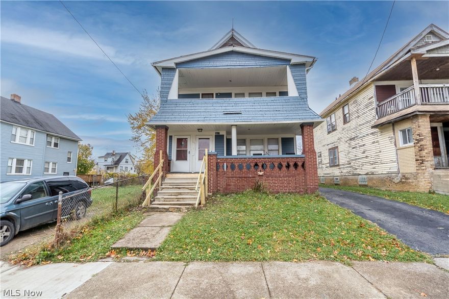 Rare and Unique Four-Bedroom Quad Opportunity! Located in Cleveland's Mt Pleasant neighborhood, this cash-flowing asset includes all new plumbing, new furnaces, new water heaters, new electrical with each of the four units gut-rehabbed. Appliances in each unit, with new flooring and a two-car garage in the rear. Resurfaced driveway and brand new parking pad in the rear. Freshly painted and trimmed all the way around with new replaced and/or reframed windows. Quads like these will not last—schedule your appointment today!