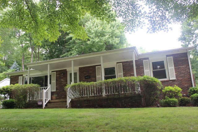 So pretty & modern! This 3 bedroom, 3 bath raised ranch is located in Turkeyfoot Heights with Portage Lakes privileges & recreation including pavilion & tennis court* Approx. 1548SF including 260 in finished lower level* Vaulted living room with gas or wood burning fireplace & wood floor* Vaulted formal dining with new carpet & access to sun room* 3 season sun room with fan, new carpet, wrapped with windows & access to patio* Kitchen with breakfast bar, oak cabinets, 5 burner gas range, refrigerator, dishwasher & disposal* Master bedroom with private access to bath #2* Wood floor in hall, bedroom 3 & under carpet in master & bed* Bedrooms with ceiling fans & Plantation blinds* Rec room & full bath in lower level* Oversized 2 car (26' wide)* Covered front porch* Windows 2013 (except 2)* Aprilaire media filter & Aprilaire humidifier* Home warranty provided* Neutral décor throughout* Immediate possession* Just move in!