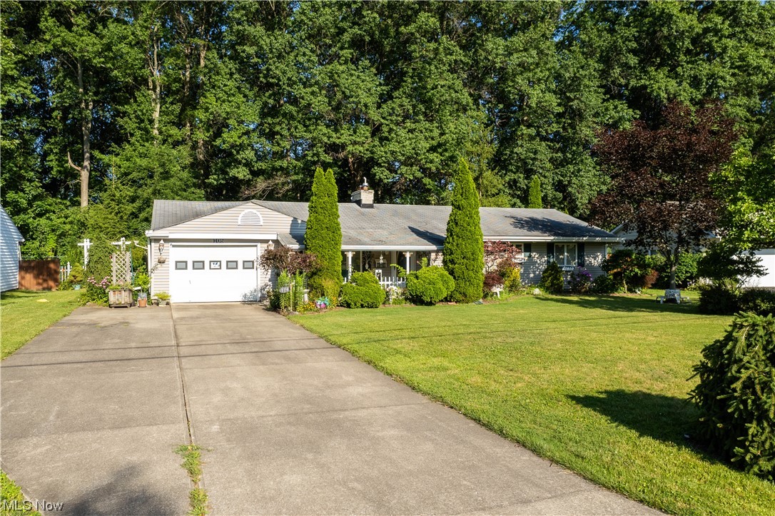 Tucked away in the back of the desirable Brentwood Lake Village community (and conveniently just minutes from Route 10), sits this spacious, well-maintained ranch with flexible layout! Look no further for convenient first-floor living at it's best, with square footage in all the right places. The front door covered patio entrance is warm and welcoming, and once inside the nearby eat-in kitchen offers easy access to the adjoining dining room and family room which are showcased by a stately wrap-around fireplace. 3 bedrooms with a full bath is separated from the 4th bedroom with additional full bath for privacy, and could be easily converted to an in-law suite! Enjoy the view of the beautifully landscaped rear yard oasis from the enclosed 3-season room, or back patio. Need storage? No problem... This home is well-equipped with storage options including an oversized 1-car garage with pull-down attic storage, an exterior attached shed, plus a detached shed. This is a must-see with lo