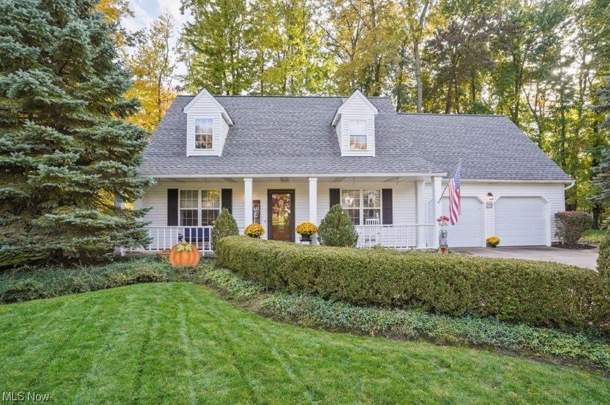 Welcome to your new address! This amazing home is ready and waiting for you to move right in! From the beautifully landscaped entry to the park like back yard, and of course the beautiful interior, you will love every aspect of this home. Located on a cul-de-sac, this Cape Cod is a must see! Inside you will find a brightly lit formal living room and fabulous kitchen perfect for preparing family dinners. The kitchen is well appointed including Custom cabinets featuring over and under cabinet lighting and a heated floor! The family room is a great place for the family to gather on Holidays or weekends. It is also large enough to use part of it as a dining room is necessary. The owner's suite features a serene bath. This fantastic home features TWO owner's suites. One of the first floor and one on the second. The second floor features two more bedrooms as well. The storage wall in the garage is something you won't want to miss! The fenced yard is perfect for kids and pets! Call your favorite Real Estate professional today to schedule your private showing. You won't want to miss this one!