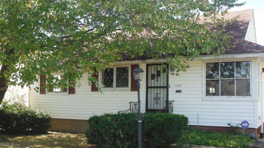 Great starter home.  This ranch features 3 nicely sized bedrooms.  Spacious living room.  Kitchen provides plenty of cabinetry and counter space plus an eat in area. Full basement to finish off as a rec room; office or a work area.  2 car garage for extra storage.  Nice area with lots of charm and character.  Close to many amenities CLE has to offer, sports arenas; arts and many restaurants.  Schedule your showing Today and submit your offer.