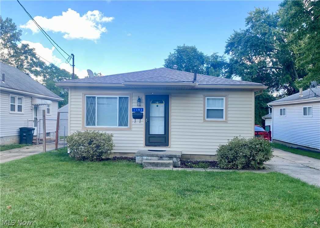 Take a look at this cozy ranch home! This home is move in ready with three bedroom and one bathroom. As you walk into the home you are greeted with a generous sized living room with a large window that allows in a ton of natural light! The two bedrooms offer plenty of closet. There is even washer and drier hookups on the first floor and basement! The Kitchen offers plenty of cabinet and counter space and even has room for a dining room table! The basement has an excessive amount of room for storage and even features a small mud shower. The backyard contains a patio, plenty of grass, and a shed for any extra needed storage. Convenient location, close to route 8, shopping, restaurants and schools nearby. Tenant is responsible for all utilities. Don't miss out on this amazing opportunity! All adult applicants must apply online. $50 nonrefundable application fee per adult applicant. We run credit, criminal and eviction background check. Section 8 accepted. Pets are considerable with additi