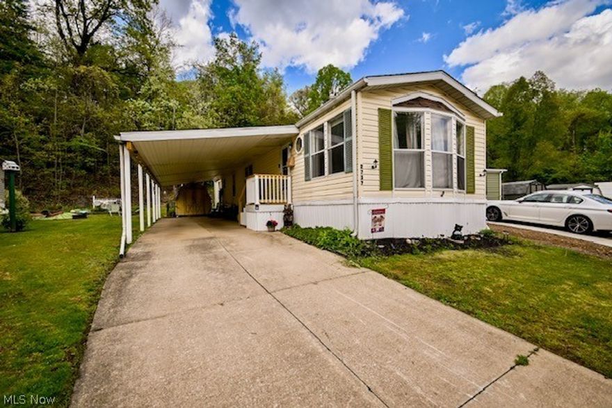 Mobile Home located in Fohl Village. Lot rent is $449.00 includes well water, sewer, & trash, also Clubhouse, pool, park, basketball courts. Buyer must be approved by Park. Mobile Home features 2 bedrooms, 1 bath, laundry. Updates include roof, AC/Furnace, heat pump, new lighting, fans inside and out. New stove and refrigerator - carpet and fresh paint. New front & back steps. Easy Living.
