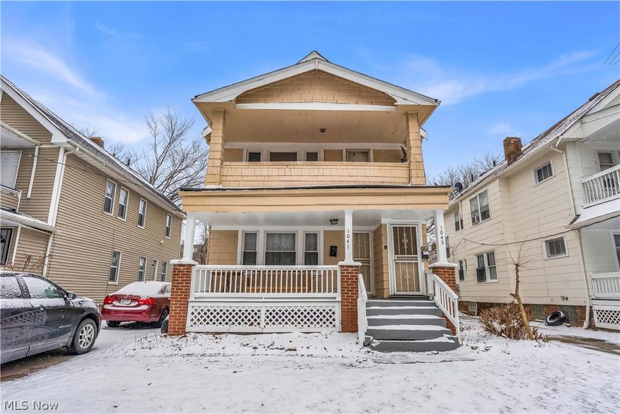 1043 E 169th St | UP, Cleveland - Spacious 3-bed 1-bath multi-family home! //

$ 1025 rent / $ 1025 deposit //
$55 application fee per adult //
1-2 pets OK in this unit. After application pre-approval, a PetScreening is required for any animals to proceed with one of our properties; a PetScreening affidavit is still required if you have no pets. (Some breed restrictions apply per HUD guidelines). //
NO SMOKING //
1 time $169 non-refundable set up fee paid at lease signing //

$35/month required resident benefit package; can include personal property/liability insurance for an additional $10/month for $45/month total. //

After application Pre-Approval 1 applicant per household application is required to fill out a PetScreening application, before being about to proceed with placing a Reservation Fee for one of our properties.  You will receive a pre-approval for your application and in order to proceed, the PetScreening is required. Even if you have NO pets - this application must be filled out. One time, non-refundable pet fee of $250-600 per animal applies to all pets & must be paid before or when you pay your first month rent. (No fee for qualified assistance animals). //

Our application is processed through secure site: Findigs, and they require ID and income verification. Without this, your application will not be processed. They offer 24/7 chat support on their application directly if you have any questions. //

BEDROOMS: 3 //
BATHROOMS: 1 //
APPLIANCES PROVIDED: Fridge //
UTILITIES / RESIDENT RESPONSIBILITY: Resident pays gas and electric and is responsible for snow removal. //

Serious inquiries only.