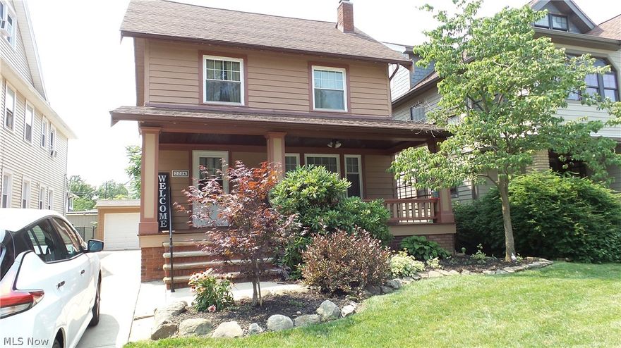 This beautiful Western Lakewood single family home is move in ready. Beautiful hard wood floors, light and airy kitchen featuring terra cotta tiles. Roomy dining room for small or large gatherings. Three bedrooms and walk up attic which could be used as a bedroom.