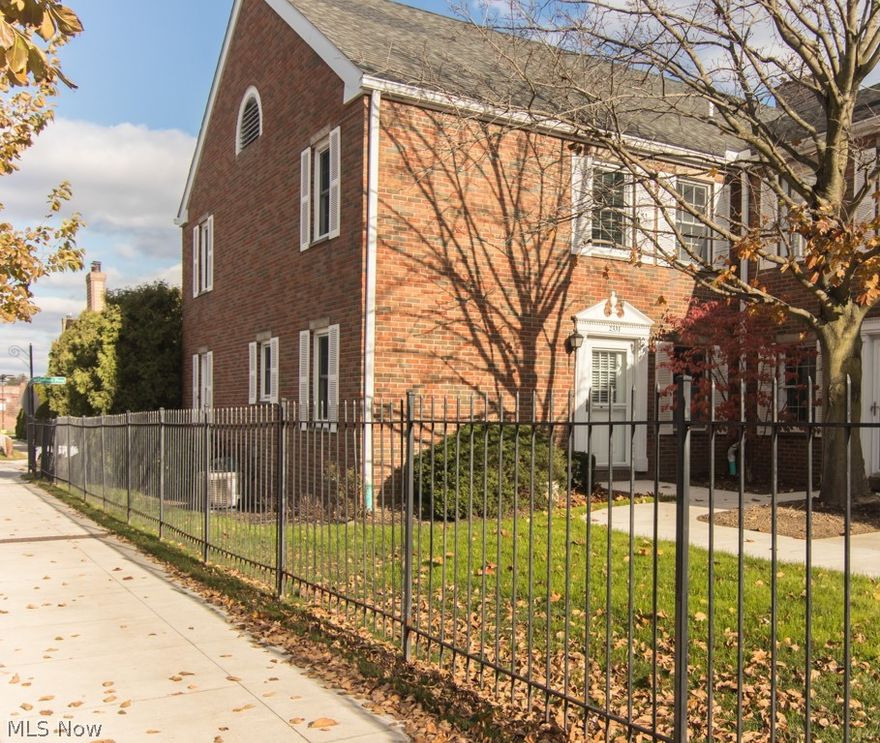 This beautiful, two bedroom corner unit has been tastefully updated throughout with contemporary European style kitchen cabinets, updated lighting, tiled bathrooms, custom closet systems and luxury vinyl floors. The lower level offers direct access from the attached garage, a laundry area, a recently renovated full bath and over 220 sq ft of additional living space, which is ideal for entertaining. The patio off the back entrance provides a relaxing, private retreat. Remaining furniture and artwork are available for purchase. Additionally, the furnished community room with fireplace and kitchenette, offers a space that can be reserved for large gatherings. The association replaced the roof in 2009. Do not miss this rare opportunity to experience maintenance free living, steps away from all that Cuyahoga Falls has to offer!