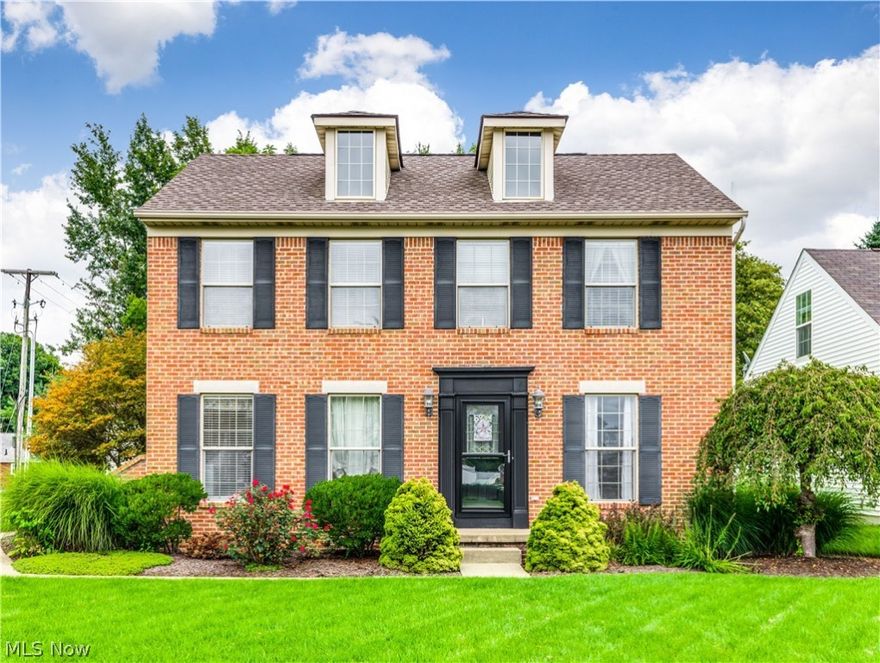 Welcome to this Charming Colonial home in the Plain LSD. This 2 story home has lots to offer and it's well maintained. There is a nice open floor plan where the kitchen and dinette open to the great room. All kitchen appliances stay.  Off the kitchen, there are sliding doors to the beautiful pavers patio that overlooks the private fenced-in backyard with a storage shed. The great room has a gas fireplace with built-in bookshelves on both sides. There are laminate wood floors in the kitchen-dinette and dining room. The main floor is completed with a formal dining room, a 1/2 bathroom, and the laundry room. The 2nd floor offers a full bathroom and 3 bedrooms including the master bedroom with a master bath (w/double sink, shower/tub combo, and a walk-in closet 6x7). The finished basement has lots of potential to be a great recreation room. In walking distance to Gervasi. Neighborhood access to Stark Trails. Call today for your Private Showing!!