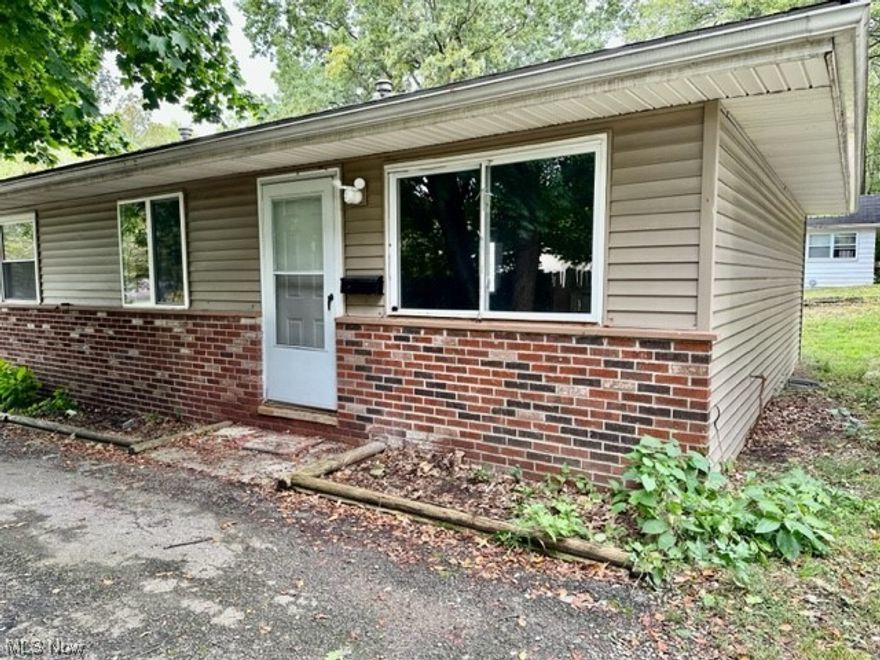 First floor apartment available for rent in Goodyear Heights! 2 bedrooms and one bath with updates throughout. Eat in kitchen opens to living room. One car detached carport space. All adult occupants must apply online for a credit, criminal and eviction history, plus income verification. $50 application fee per adult occupant. no smoking, no pets