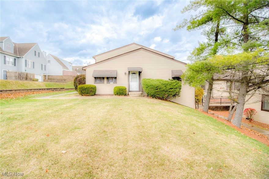 Move-in ready and wonderfully low-maintenance, this charming Bedford condo offers all the conveniences of single-floor, open-concept living plus the added privacy of an affordable end unit. Step inside to find new flooring throughout, an inviting living and dining area, and a beautifully updated bathroom featuring a spa-like soaking tub—your own private retreat at home. The kitchen comes equipped with a brand new range, dishwasher, an updated 2022 refrigerator, and breakfast bar so you can settle in with ease from day one.

Enjoy extra living space in the enclosed sunroom, perfect for morning coffee or a cozy reading nook. Additional perks include in-unit laundry with new washer and dryer, pull-down attic access for bonus storage, and your own garage with electric opener, remote, and keypad entry. Easy living, smart amenities, and a private end-unit setting—this condo is ready for you to move right in and enjoy.