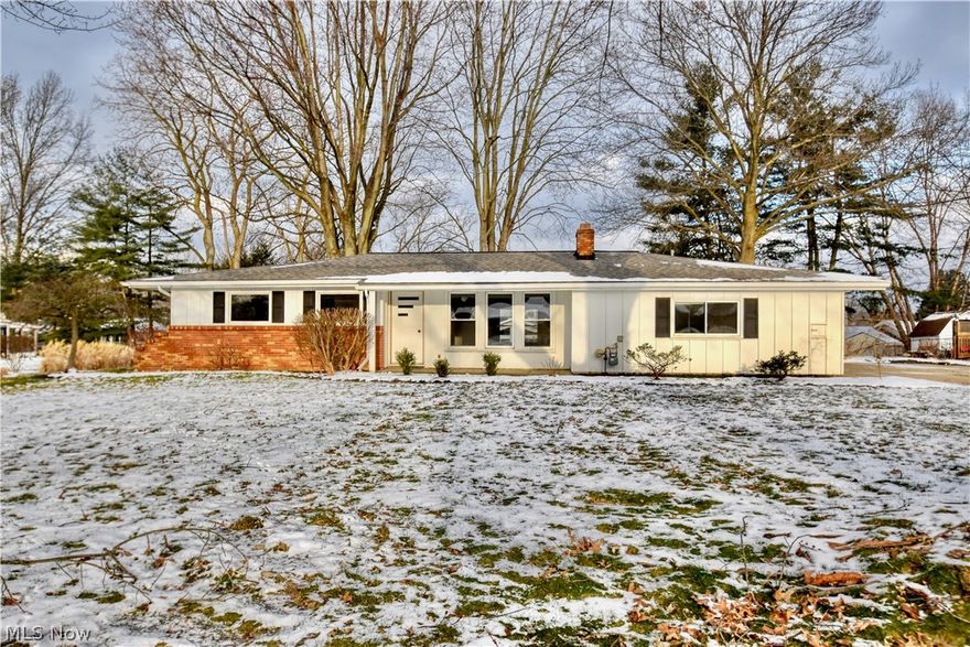 Welcome to this luxurious South Mentor ranch for sale!! This home has is filled with upgrades! Through the main entrance the spacious great room is waiting to host the next family game night by the beautiful brick fireplace. Or how about hanging out in the enclosed patio right off the kitchen! The floor plan flows seamlessly into the large gourmet kitchen that's littered with upgrades from the soft close cabinets to the stainless steel appliances and adjoining dining area. Each of the three main spacious bedrooms are great when its time to unwind. Or use one of the extra bedrooms as an office. This home is move in ready! Schedule a private showing today.